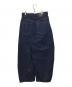 LESSAGE (レサージュ) デニムカーブパンツ インディゴ サイズ:SIZE 38：8000円