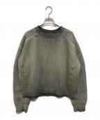 KTWO STUDIOSケーツー）の古着「fisherman knit Charcoal」｜グレー