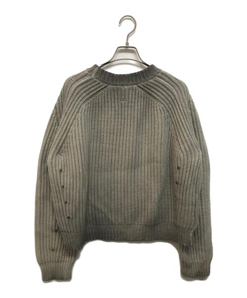 KTWO STUDIOS（ケーツー）KTWO STUDIOS (ケーツー) fisherman knit Charcoal グレー サイズ:Mの古着・服飾アイテム