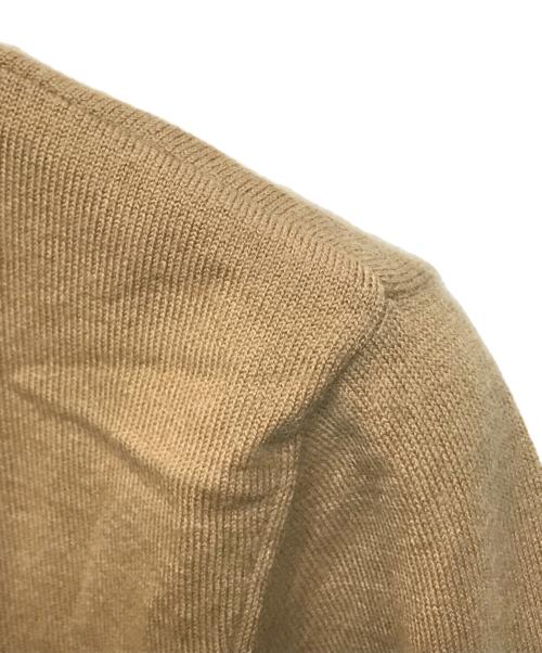 CELINE（セリーヌ）CELINE (セリーヌ) マカダムチェーン柄カシミヤニット ベージュ サイズ:Lの古着・服飾アイテム