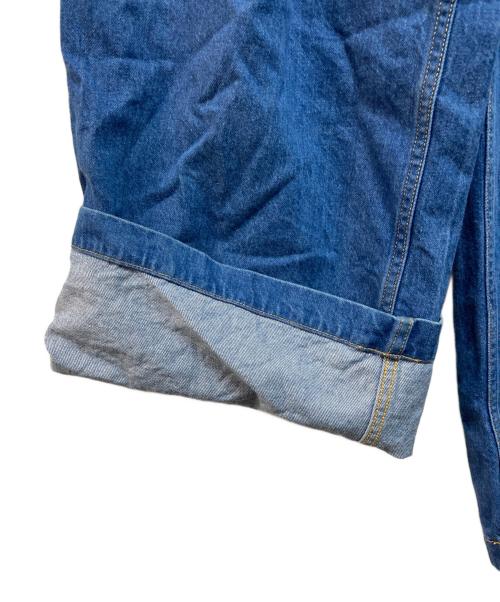 Gemini（ジェミニ）Gemini (ジェミニ) サスペンダーデニムパンツ インディゴ サイズ:Freeの古着・服飾アイテム