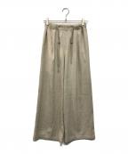 formeフォルメ）の古着「リネンライクパンツ」｜ベージュ