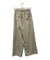 FORME (フォルメ) リネンライクパンツ ベージュ：12000円