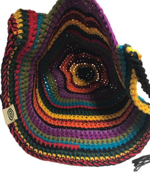 soonerorlater（スーナーオアレイター）soonerorlater (スーナーオアレイター) 25SS HAND-KNITTED BORDER HAT マルチカラーの古着・服飾アイテム