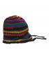 soonerorlater (スーナーオアレイター) 25SS HAND-KNITTED BORDER HAT マルチカラー：25000円