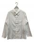 Yohji Yamamoto pour homme（ヨウジヤマモト プールオム）の古着「BROAD CHINA BUTTON BLOUSEチャイナシャツ」｜ホワイト