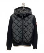 CANADA GOOSEカナダグース）の古着「HyBridge Quilted Knit Hoody」｜ブラック
