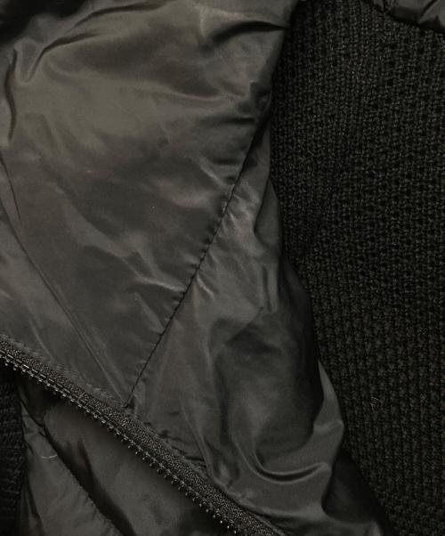 CANADA GOOSE（カナダグース）CANADA GOOSE (カナダグース) HyBridge Quilted Knit Hoody ブラック サイズ:XSの古着・服飾アイテム