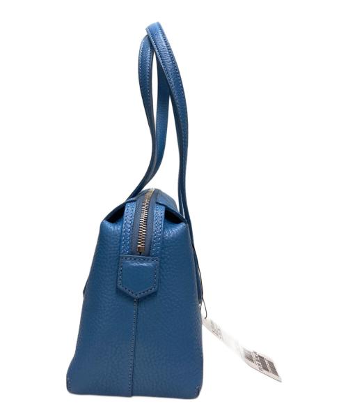 HIROFU（ヒロフ）HIROFU (ヒロフ) 【エテルノ】レザーハンドバッグ S 本革 ブルー サイズ:01の古着・服飾アイテム