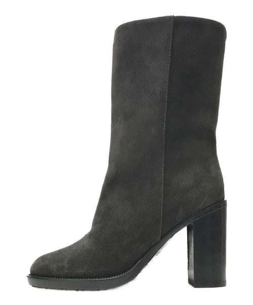 AQUATALIA（アクアタリア）AQUATALIA (アクアタリア) スウェードブーツ ブラック サイズ:SIZE 37の古着・服飾アイテム