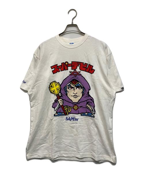 SAPEur（サプール）SAPEur (サプール) Tシャツ ホワイト サイズ:Lの古着・服飾アイテム