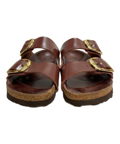 BIRKENSTOCK（ビルケンシュトック）BIRKENSTOCK (ビルケンシュトック) Arizona BigBuckle ブラウン サイズ:24.5cmの古着・服飾アイテム