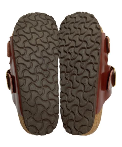 BIRKENSTOCK（ビルケンシュトック）BIRKENSTOCK (ビルケンシュトック) Arizona BigBuckle ブラウン サイズ:24.5cmの古着・服飾アイテム