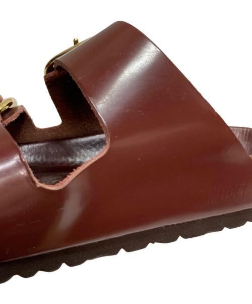 BIRKENSTOCK（ビルケンシュトック）BIRKENSTOCK (ビルケンシュトック) Arizona BigBuckle ブラウン サイズ:24.5cmの古着・服飾アイテム