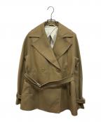 Max Mara Studioマックスマーラ ストゥディオ）の古着「ショートトレンチジャケット」｜ベージュ