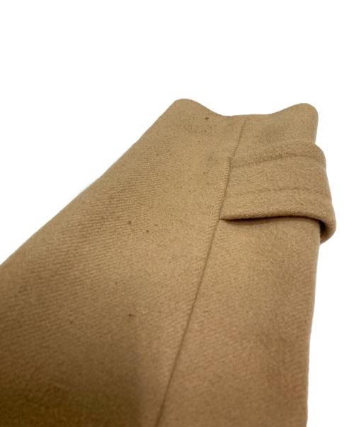 BLUE LABEL CRESTBRIDGE（ブルーレーベルクレストブリッジ）BLUE LABEL CRESTBRIDGE (ブルーレーベルクレストブリッジ) 裏チェックPコート ブラウン サイズ:SIZE Sの古着・服飾アイテム