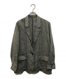 Spick and Span（スピック＆スパン）の古着「リネンエアリージャケット」｜グレー