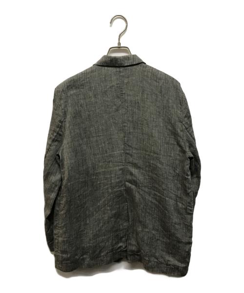 Spick and Span（スピック＆スパン）Spick and Span (スピックアンドスパン) リネンエアリージャケット グレー サイズ:36の古着・服飾アイテム
