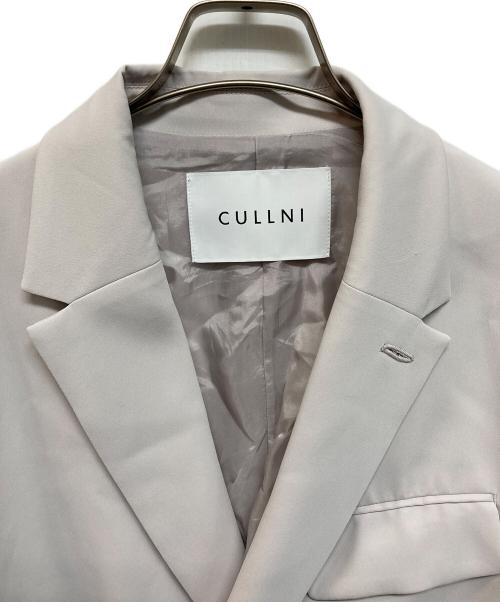 CULLNI（クルニ）CULLNI (クルニ) タイロッケンシャツジャケット ライトグレー サイズ:Mの古着・服飾アイテム