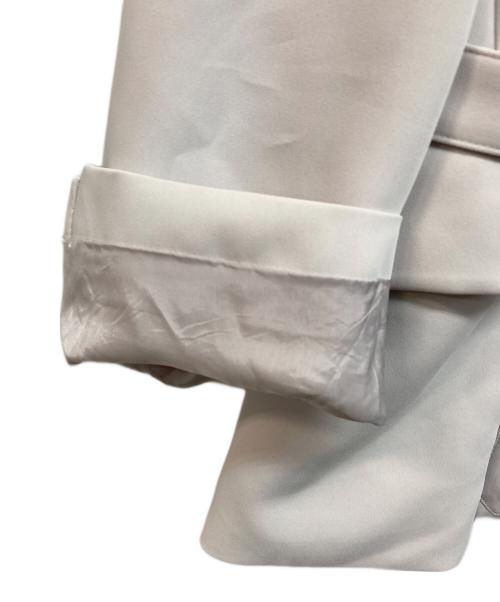 CULLNI（クルニ）CULLNI (クルニ) タイロッケンシャツジャケット ライトグレー サイズ:Mの古着・服飾アイテム