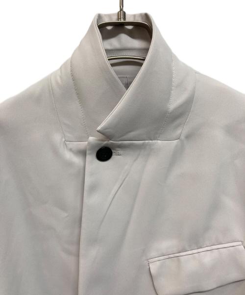 CULLNI（クルニ）CULLNI (クルニ) タイロッケンシャツジャケット ライトグレー サイズ:Mの古着・服飾アイテム