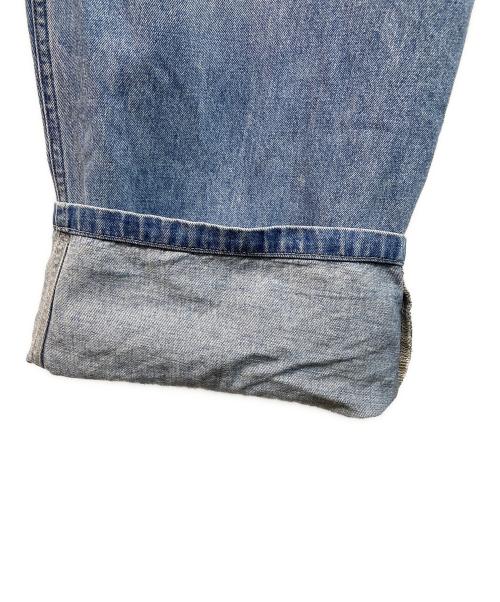 JOHNBULL（ジョンブル）Johnbull (ジョンブル) 10.5オンスデニムオーバーサスペンダーパンツ インディゴ サイズ:Mの古着・服飾アイテム