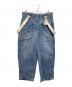 Johnbull（ジョンブル）の古着「10.5オンスデニムオーバーサスペンダーパンツ」｜インディゴ
