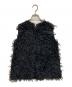ANAYI (アナイ) フェザーカットジャガード ブラウス ブラック サイズ:38：12000円