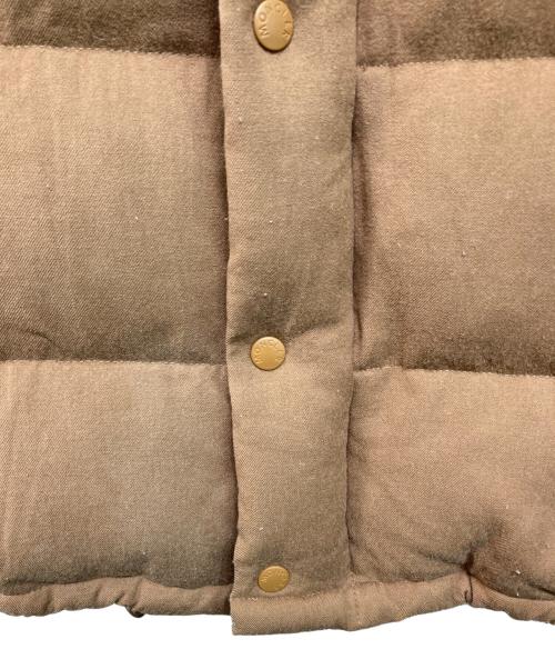 MONCLER（モンクレール）MONCLER (モンクレール) COMME des GARCONS JUNYA WATANABE MAN (コム デ ギャルソン ジュンヤ ワタナベ マン) カシミヤ混ダウンジャケット ブラウン サイズ:Sの古着・服飾アイテム