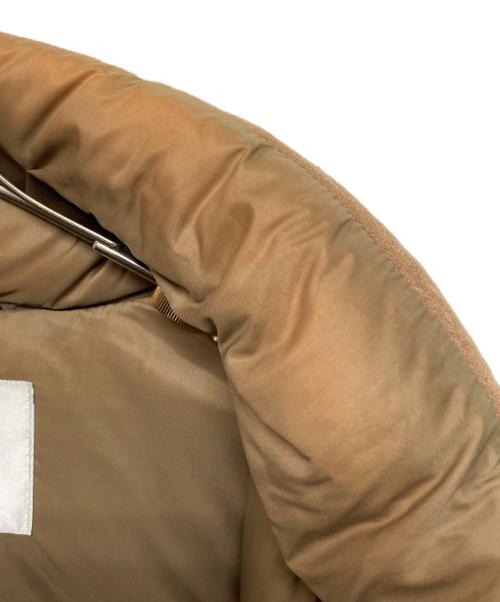 MONCLER（モンクレール）MONCLER (モンクレール) COMME des GARCONS JUNYA WATANABE MAN (コム デ ギャルソン ジュンヤ ワタナベ マン) カシミヤ混ダウンジャケット ブラウン サイズ:Sの古着・服飾アイテム