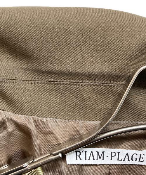 R'IAM（リアム）R'IAM (リアム) WOOSTED ジャケット ブラウン サイズ:38の古着・服飾アイテム