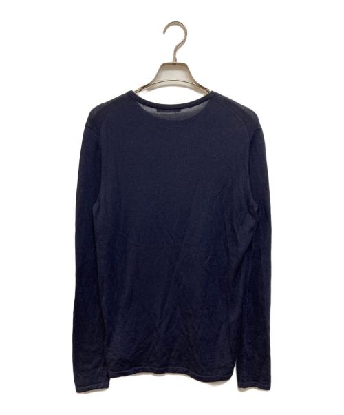 Plage（プラージュ）Plage (プラージュ) CU WO Fine Knit New プルオーバー ネイビー サイズ:-の古着・服飾アイテム