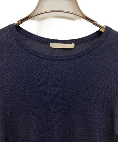 Plage（プラージュ）Plage (プラージュ) CU WO Fine Knit New プルオーバー ネイビー サイズ:-の古着・服飾アイテム