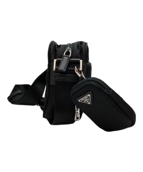 PRADA（プラダ）PRADA (プラダ) Re-Nylon ショルダーバッグ ブラック/NEROの古着・服飾アイテム