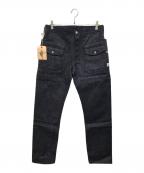 SASSAFRASササフラス）の古着「Botanical Scout R Pants (14oz Denim)」｜インディゴ