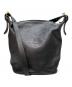 IL BISONTE（イル ビゾンテ）の古着「バケツ型ショルダーバッグ」｜ブラック