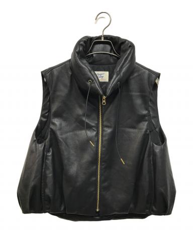 【新品未使用】MARGAUX VINTAGE レザーベスト 中古・古着通販】MARGAUX VINTAGE (マルゴー ヴィンテージ) 25AW