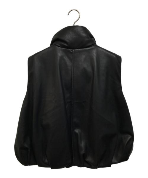 margaux vintage（マルゴー ヴィンテージ）MARGAUX VINTAGE (マルゴー ヴィンテージ) 25AW フェイクレザーベスト ブラック サイズ:-の古着・服飾アイテム