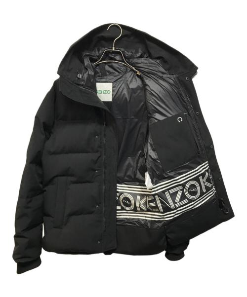 KENZO（ケンゾー）KENZO (ケンゾー) Tech Canvas Puffer Jacket ブラック サイズ:Sの古着・服飾アイテム