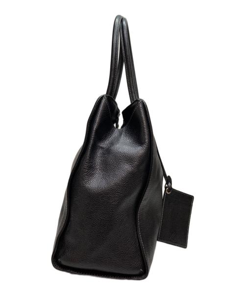 土屋鞄（ツチヤカバン）土屋鞄 (ツチヤカバン) レザートートバッグ ブラックの古着・服飾アイテム