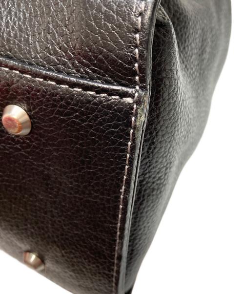 土屋鞄（ツチヤカバン）土屋鞄 (ツチヤカバン) レザートートバッグ ブラックの古着・服飾アイテム