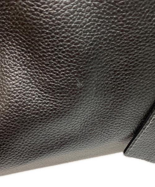 土屋鞄（ツチヤカバン）土屋鞄 (ツチヤカバン) レザートートバッグ ブラックの古着・服飾アイテム