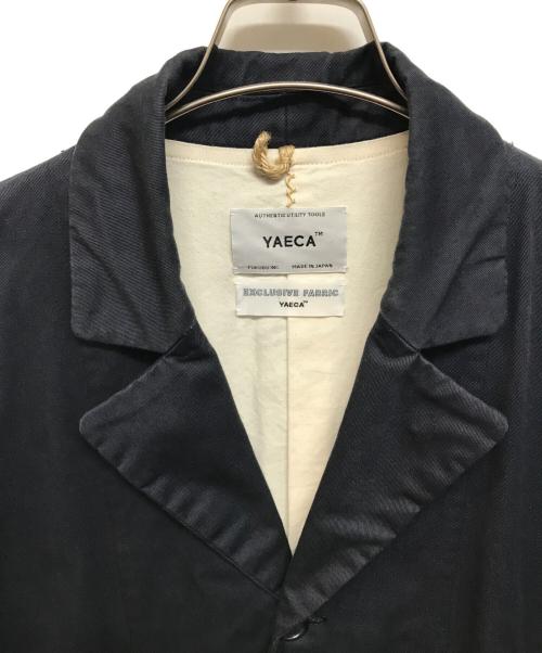 YAECA（ヤエカ）YAECA (ヤエカ) ロングコート ネイビー サイズ:Mの古着・服飾アイテム