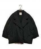 CLANEクラネ）の古着「COCOON SHORT DOWN COAT」｜ブラック