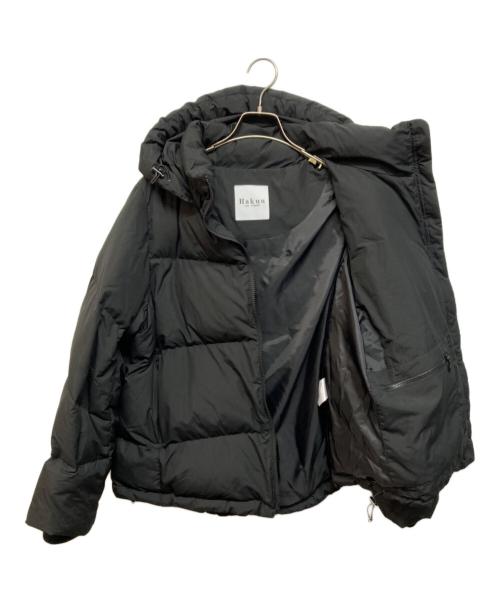 Hakuu（ハク）Hakuu (ハク) 別注 DOWN ジャケット ブラック サイズ:Mの古着・服飾アイテム
