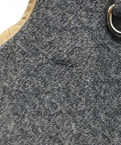 KOLOR（カラー）KOLOR (カラー) アルパカシャギー ダブル フェイス ベスト ネイビー サイズ:1の古着・服飾アイテム