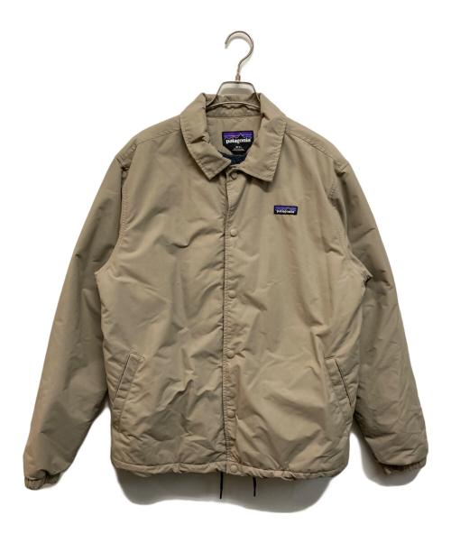Patagonia（パタゴニア）Patagonia (パタゴニア) メンズ・ラインド・イスマス・コーチズ・ジャケット ベージュ サイズ:Mの古着・服飾アイテム