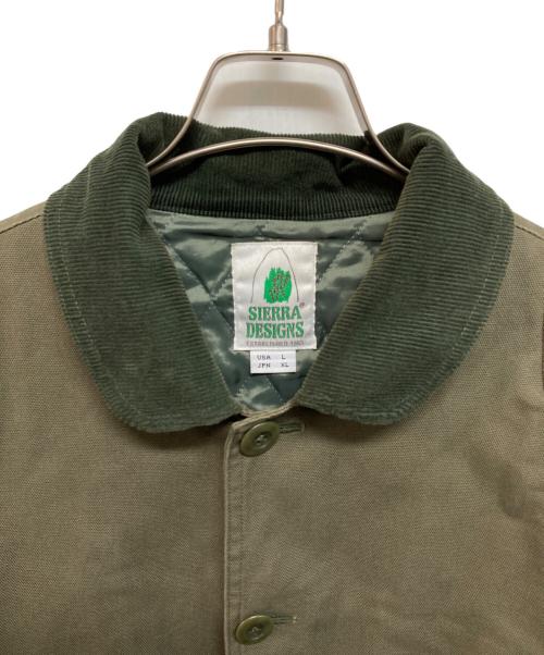 SIERRA DESIGNS（シエラデザインズ）SIERRA DESIGNS (シエラデザインズ) COTTON COVERALL オリーブ サイズ:XLの古着・服飾アイテム