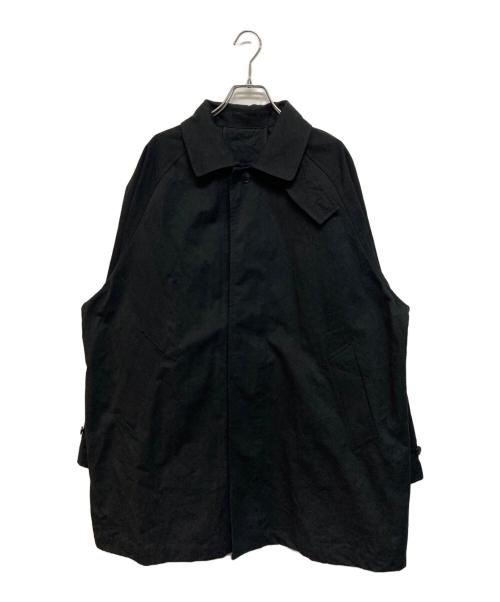 かぐれ（カグレ）かぐれ (カグレ) コットンバックタックショートコート ブラック サイズ:Freeの古着・服飾アイテム