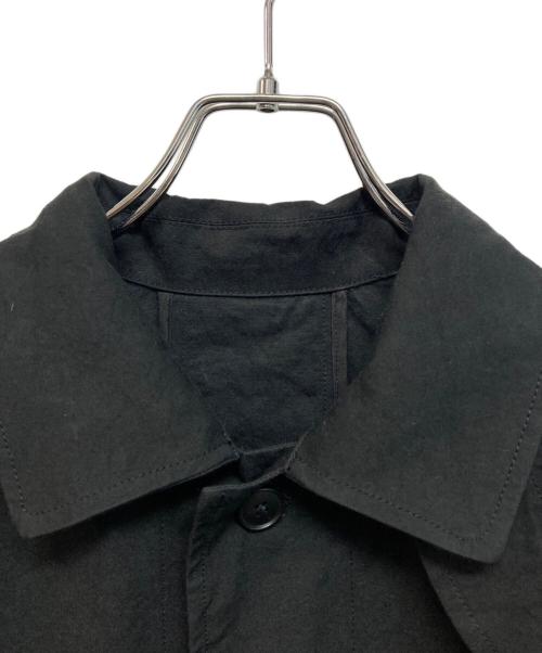 かぐれ（カグレ）かぐれ (カグレ) コットンバックタックショートコート ブラック サイズ:Freeの古着・服飾アイテム